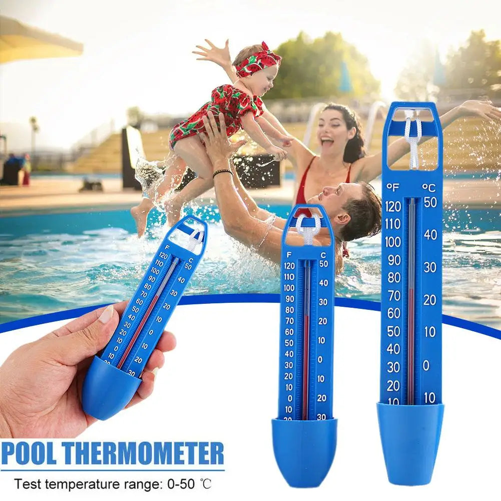 Reservoir Pool Thermometer With Large EZ Read Display Swimming Pool Floating Temperature For Indoor/Outdoor Pool Spa Pond N6X2