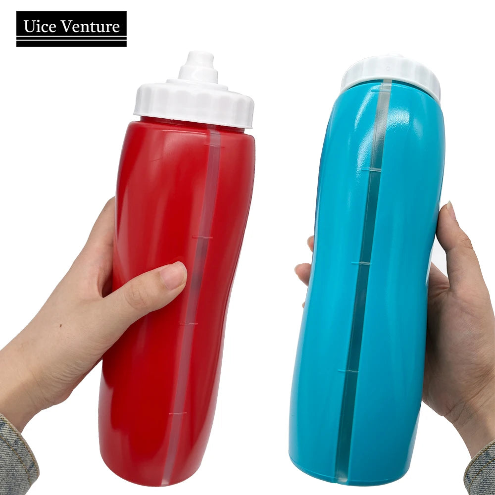 950ML Ice Hockey Water Bottle Hockey Accessories BPA Free Sports Bottle For Ice Hockey Lacrosse Football Sports Equipment