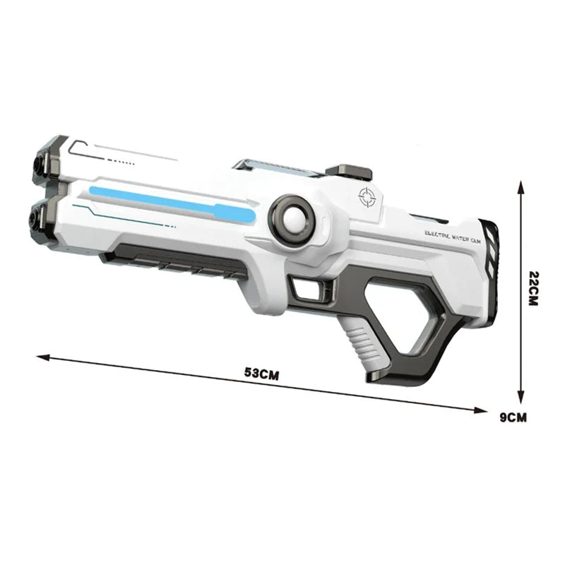 Super Fully Automatic Electric Water Gun Toys, 2024 New Summer Pool Shooting Electric Water Gun Battle Children's Adult Gifts