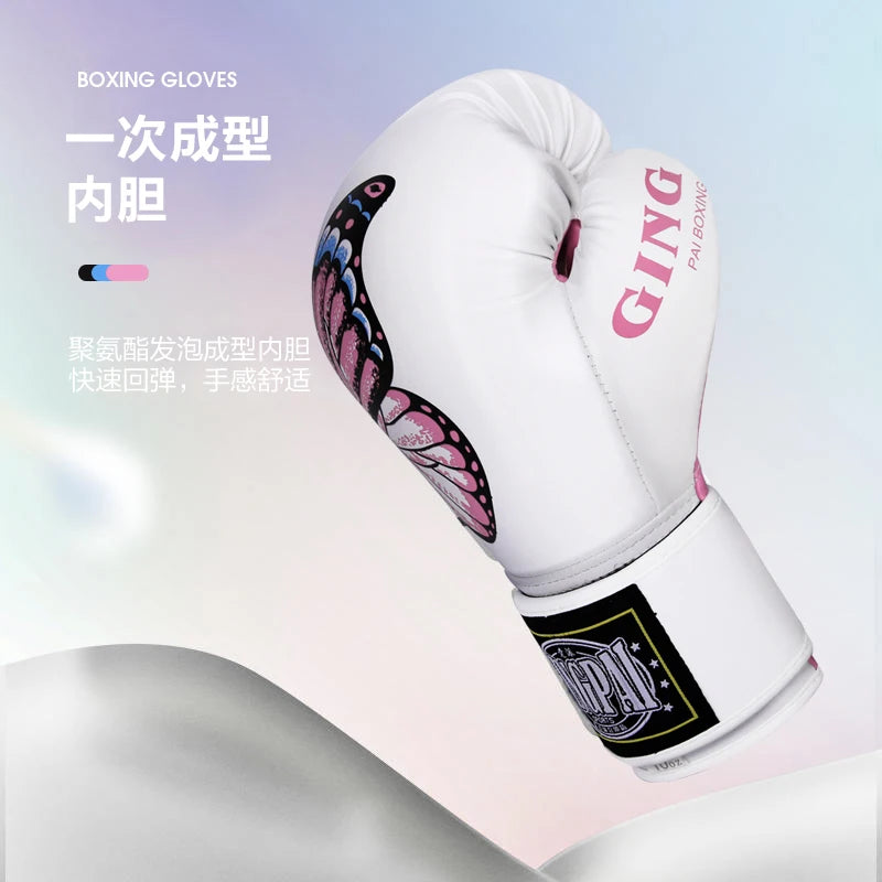 Professional Sanda Fists Kickboxing Gloves Training for  Women Muay Thai Boxing Sandbags Heavy Punching Bag Gloves Taekwondo