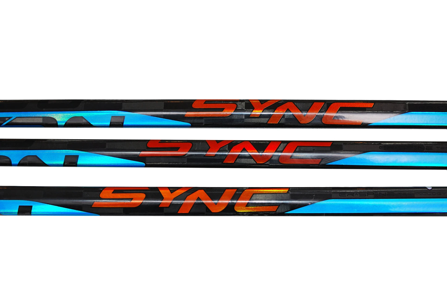 [2-PACK][SR]The Latest Ice Hockey Sticks N series SYNC Super Light 370g Carbon Fiber Sticks Tape Free Shipping