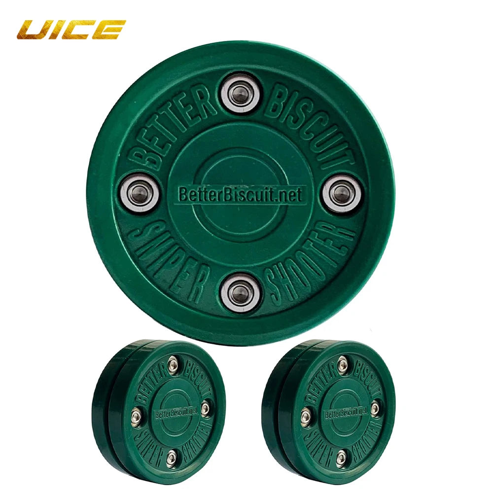 Hockey Stick Roller Ice Hockey Durable High-density Practice Puck Perfectly Balance For Ice Hockey Roller Training