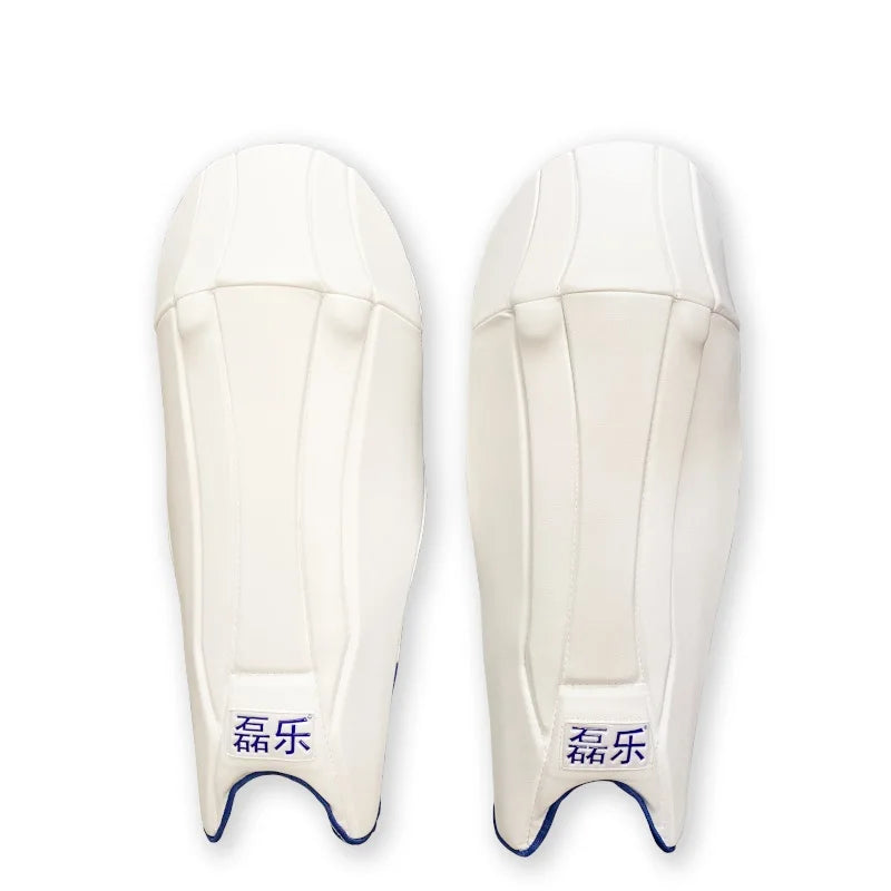 Cricket Wicket Keeper Pads Double Thickened Lightweight Breathable Leg Protection Removable Shock Absorption Sponge Calf Wear
