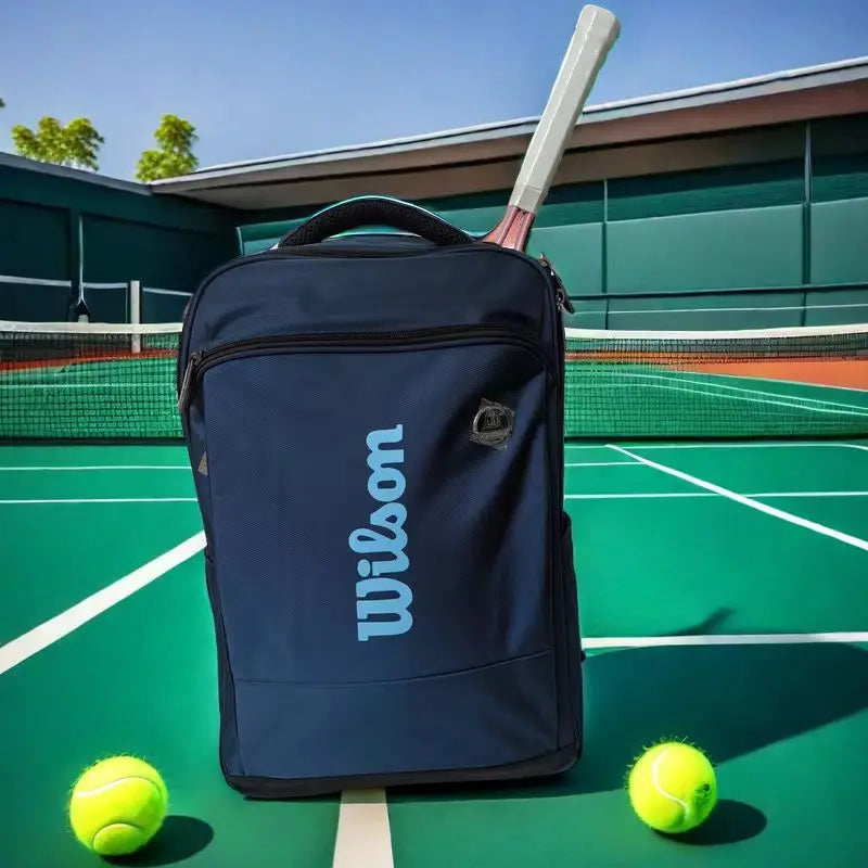 Professional Original Children WILSON Tennis Racket Backpack For Badminton Rackets Bag Kids Backpack 1-2 Rackets