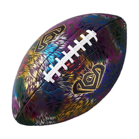 In The Dark Rugby Ball Cool Training Ball Size 6 Size 9 Leakproof Rugby Balls Sports Gear Lighted Football Ing For Yards Parks G