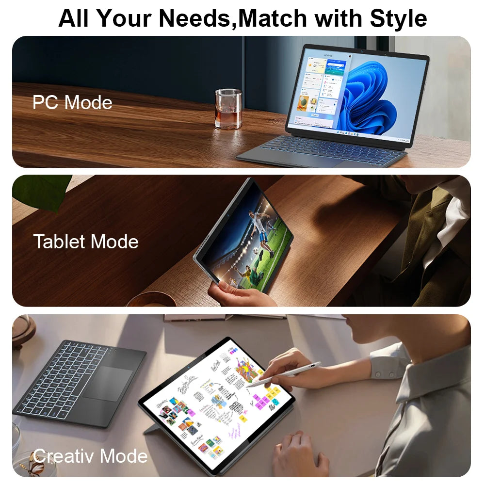 Ninkear Laptop T40 2-in-1 TouchScreen Laptop 14" Windows11