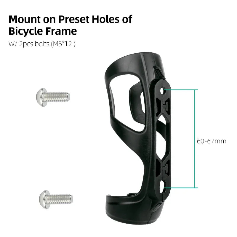 Banana Stand Holder Bottle Cage Preset Hole/ Seatpost Top Tube Mount Bicycle Fruit Storage Rack Cycling Accessories