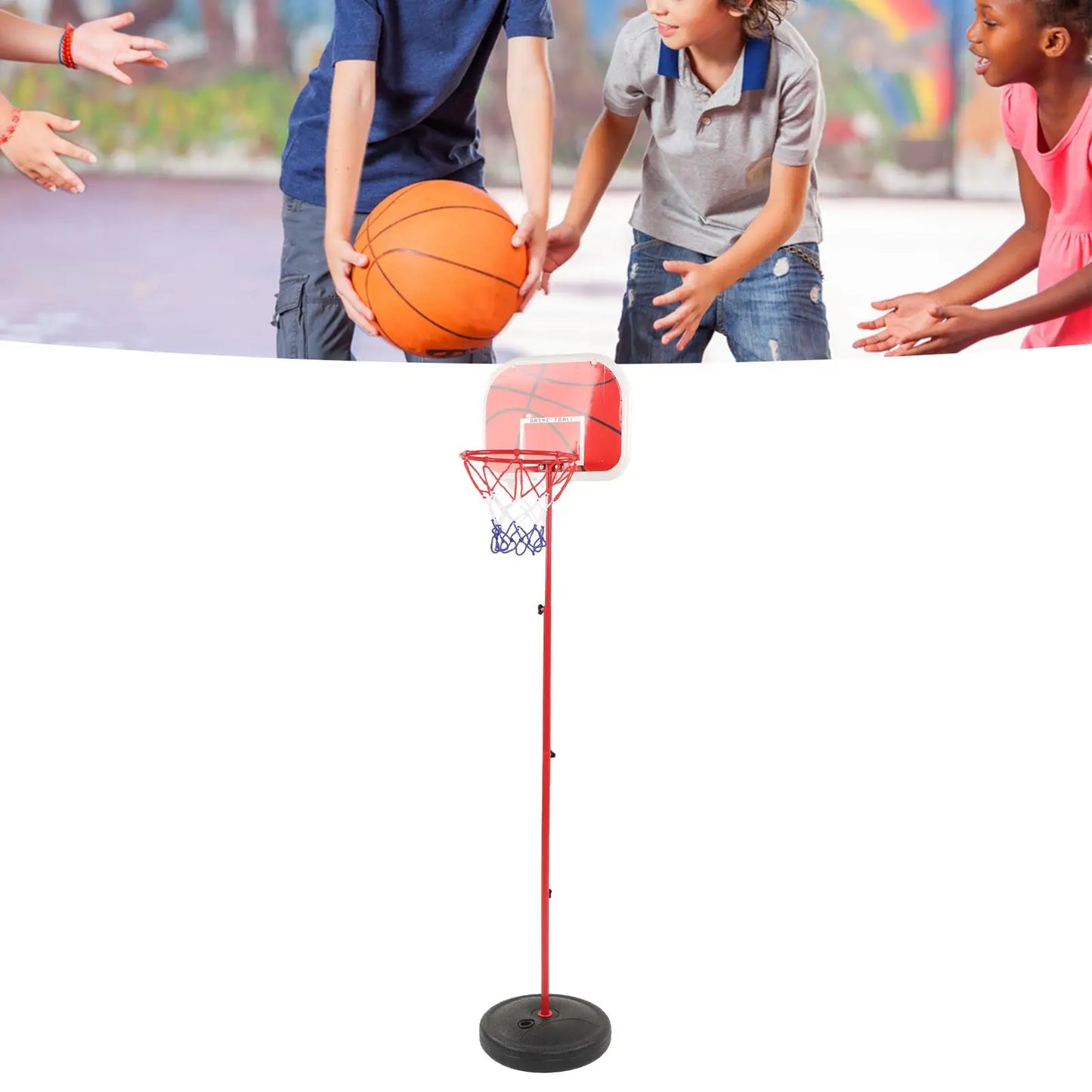 Basketball Hoop Adjustable Indoor Stand