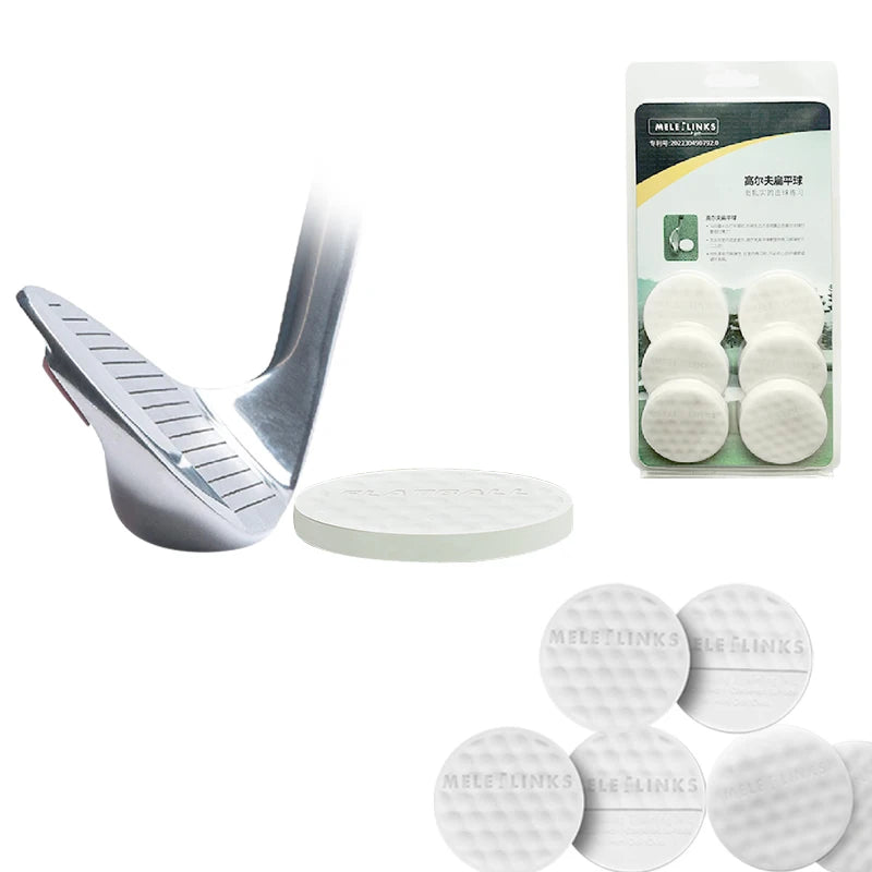 Golf Swing Trainer Flat Light Golf Practice Balls Indoor Outdoor Golf Trainning Aids For Iron Clubs Drop Shipping