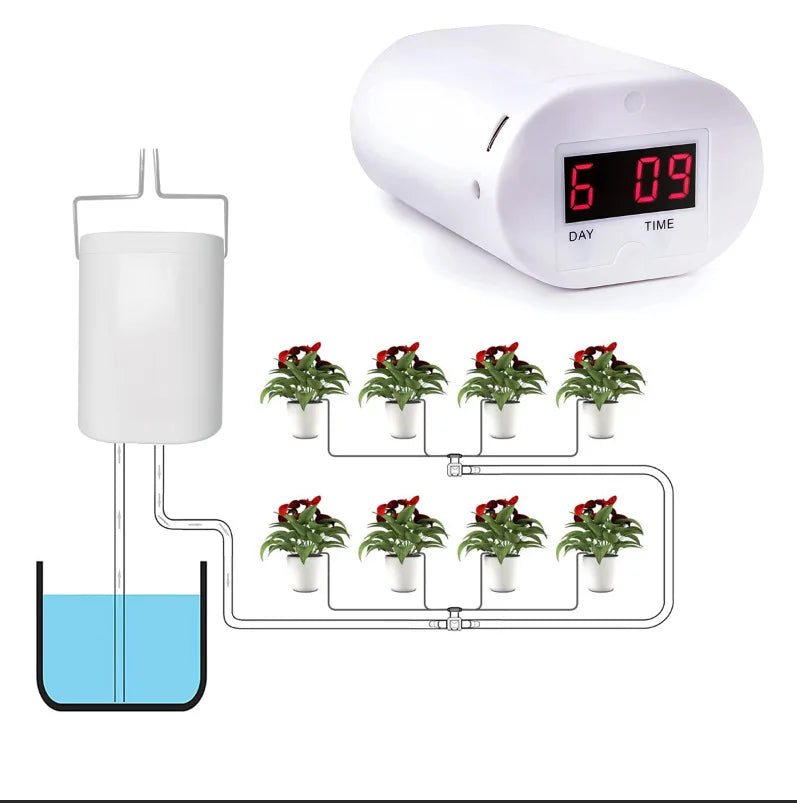 Xiaomi Automatic Timer Waterers Drip Irrigation 16/12/8/4/2 Pump Self-Watering Kits Plant Watering Device Plant Garden Gadgets