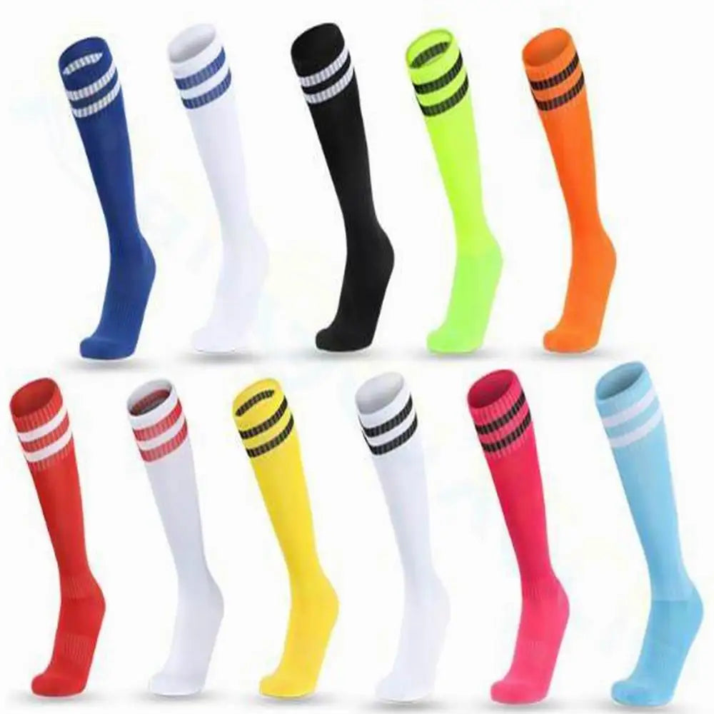 1pairs Sports Socks Knee Legging Stockings Soccer Baseball Football  Men Women long Socks Cheerleaders stage performance socks