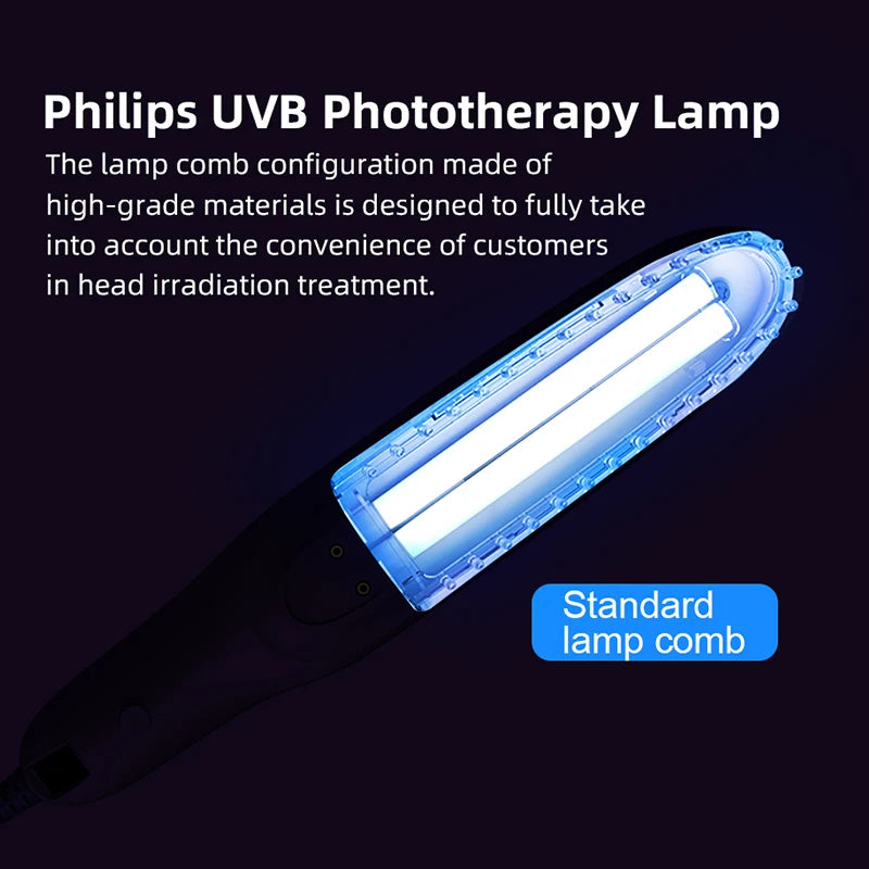 UVB Ultraviolet Phototherapy Instrument Vitiligo Treatment UV 311nm Is Recommended By Doctors To Treat Psoriasis Vitiligo