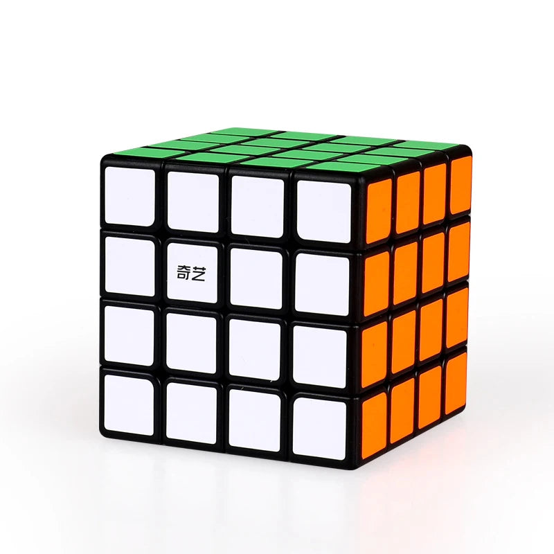 Qiyi 3x3x3 4x4x4 5x5x5 Professional Magic Cube Black Sticker Speed Cube Puzzle Learnning Cubo Magico Toys for Children Kid Gifts