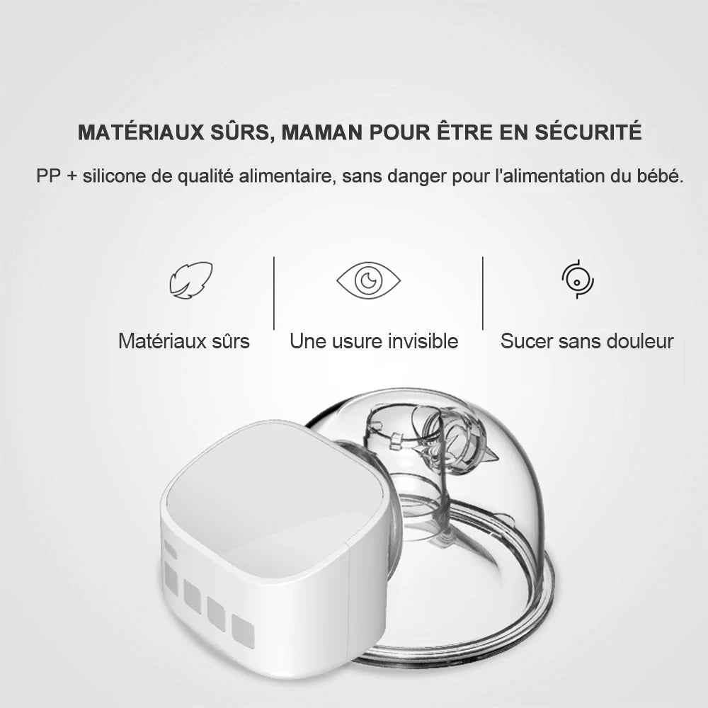 XIMYRA S9 Electric Breast Pump Silent Wearable Breastpump Wireless Portable Breast Pumps Milk Extractor