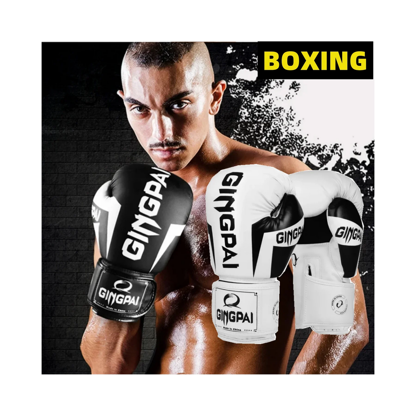 Kick Boxing Gloves for Adult Men Women PU Karate Muay Thai Fitness Punch Bag Free Fight MMA Sanda Training Adults Kids Equipment