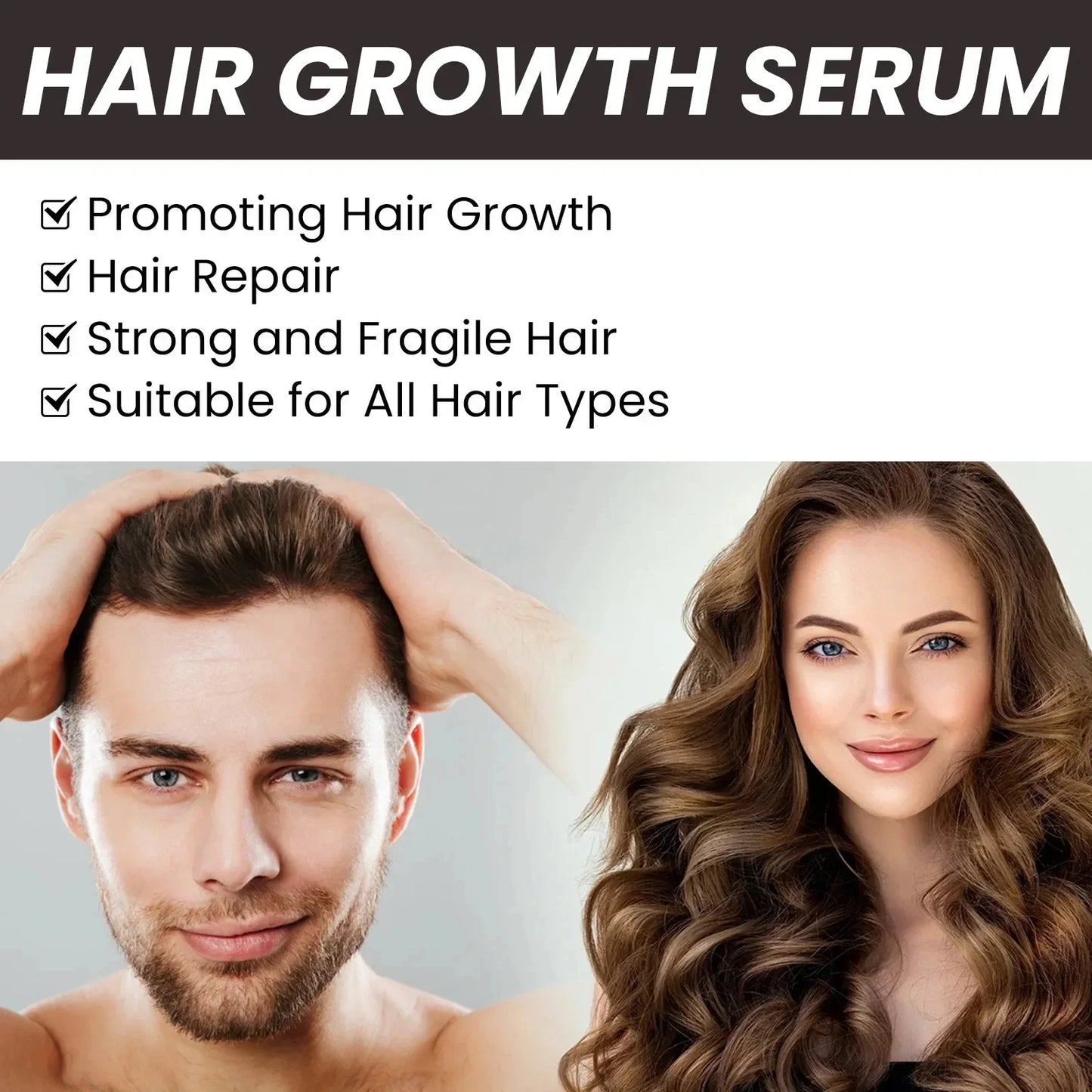 Hair serum Natural Products For woman man hair care beauty health essential oil