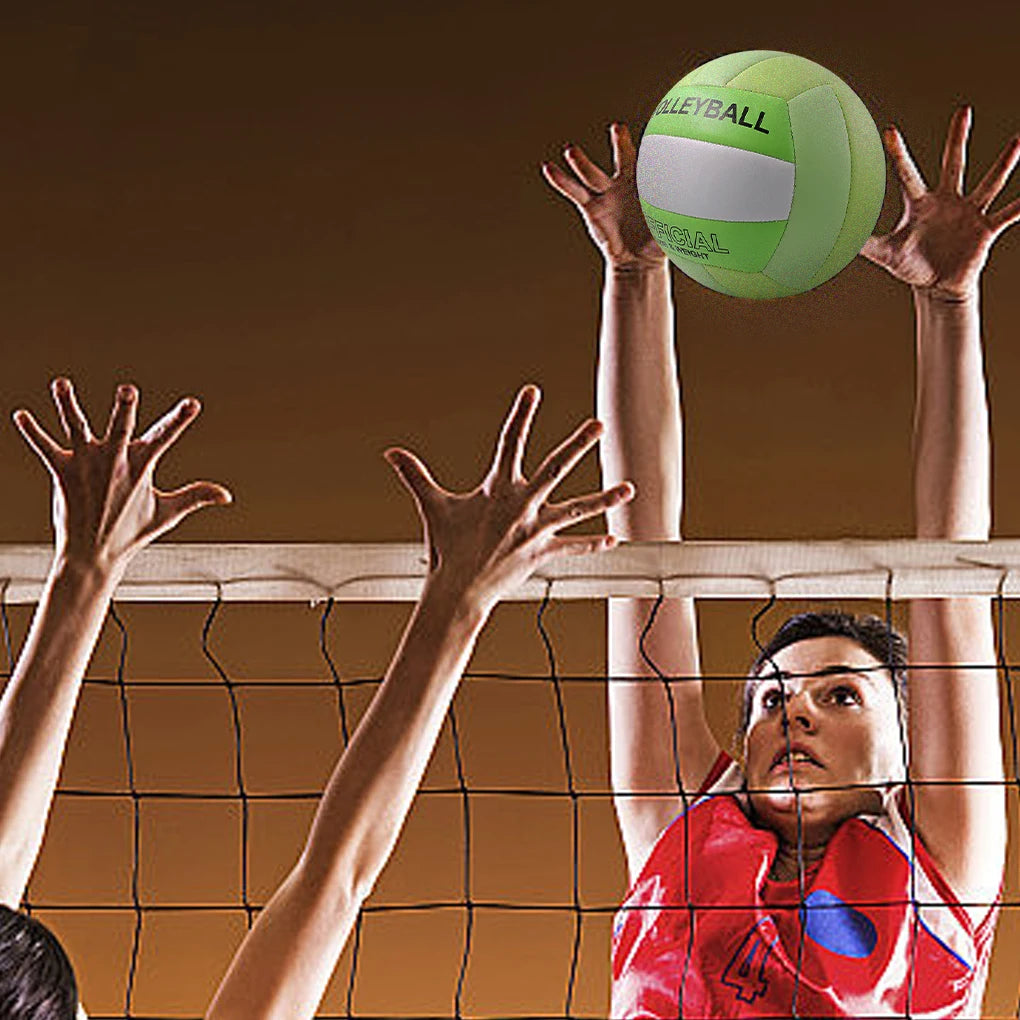 Professional Volleyball Training Ball for Youth and Beginners, Soft Size 5 Indoor Volleyball Game Practice Tool