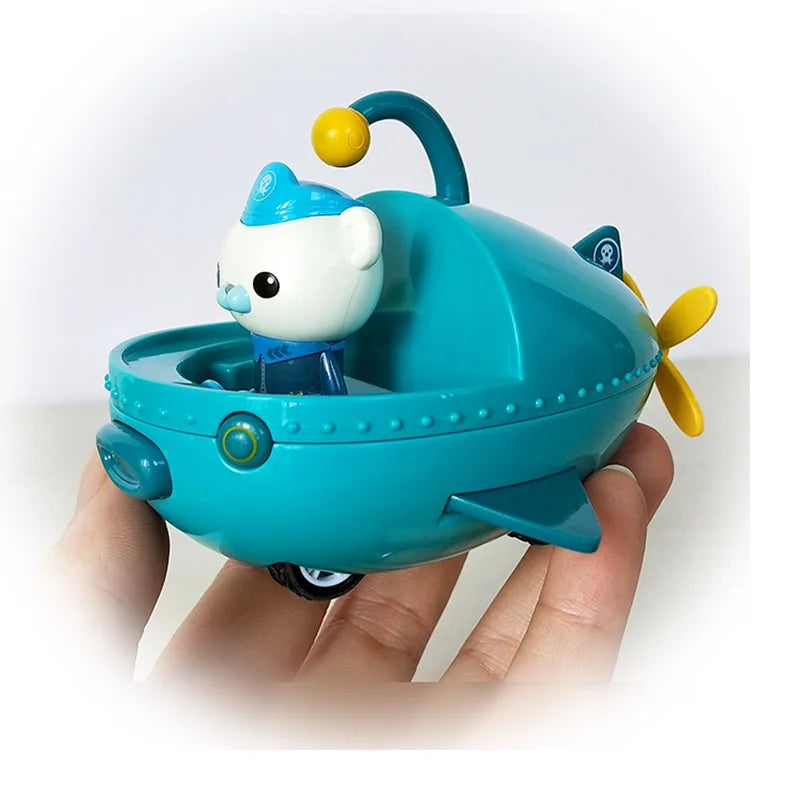 original octonauts GUP Vehicles PullBack Car Action Figures Figurines Kwazii  Barnacles  Shellington Peso Kids Toy Gift