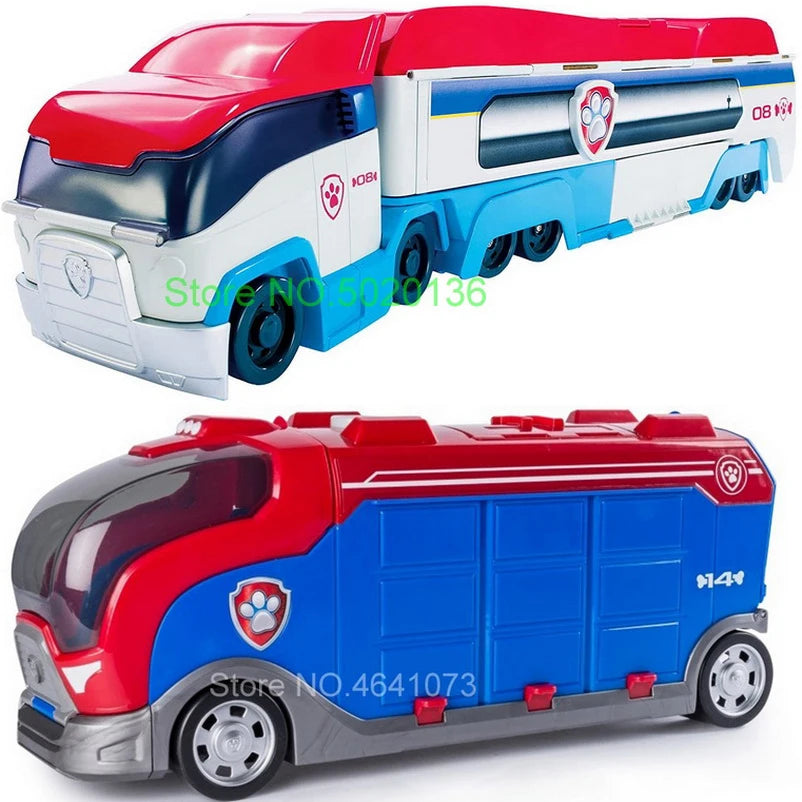 Pawed Movie Ultimate City Transforming Patrolling Tower Action Figures, Toy Car, No Lights and No Sounds, Kids Toys