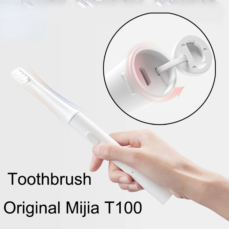 Xiaomi Mijia Sonic Electric Toothbrush T100 Adult Ultrasonic Automatic Toothbrush USB Rechargeable Waterproof Tooth Brush Xiomi