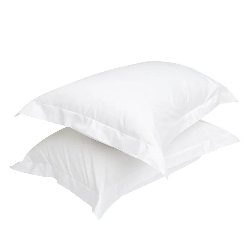 1pc Pillow Cover Hotel Bedding Thickened Encrypted Pure White Pillowcase