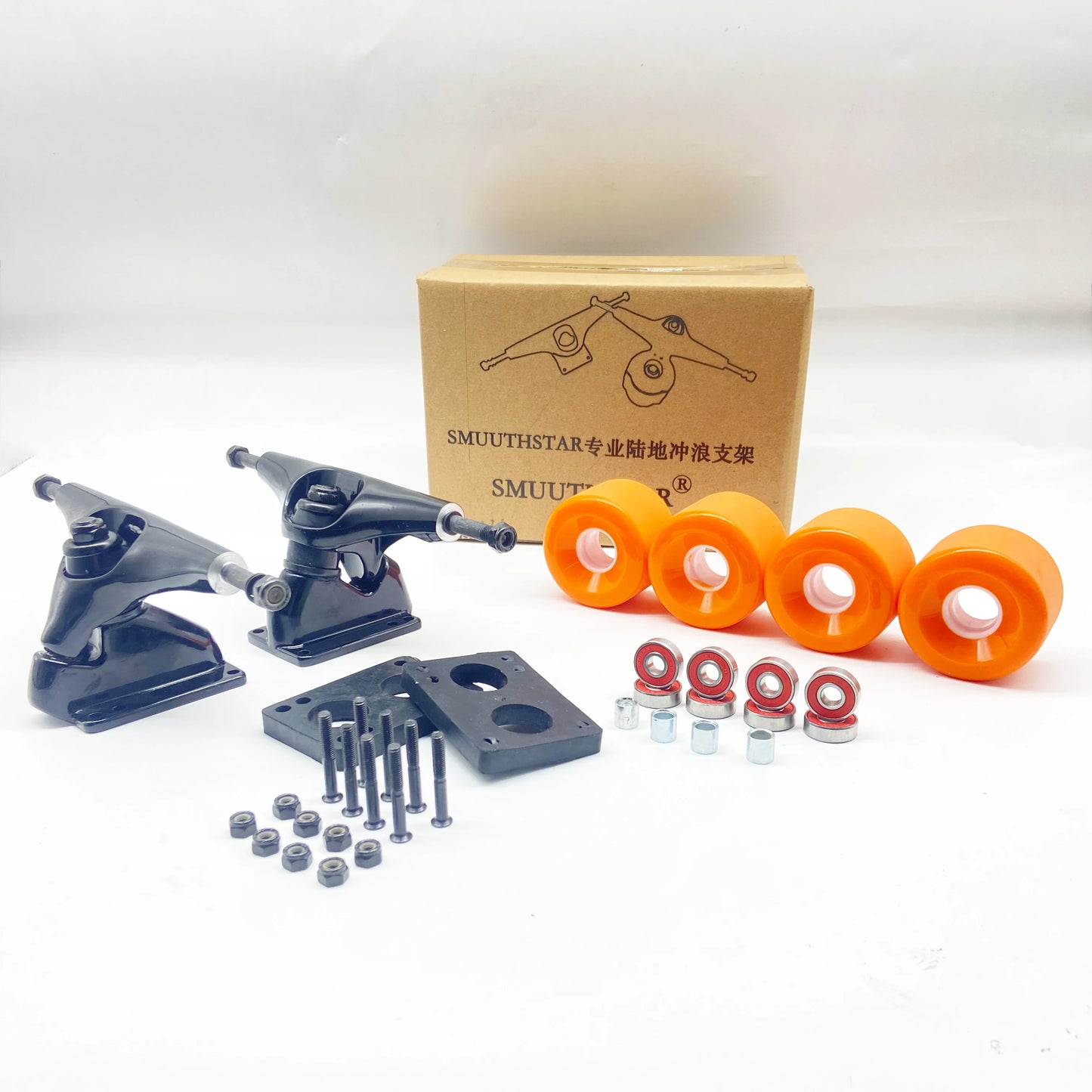 Best Surfskate Trucks Surf Skate Trucks 6.25 inch For Skateboard CX and 4  Longboards Unisex Adult Skateboard Wheel Axle