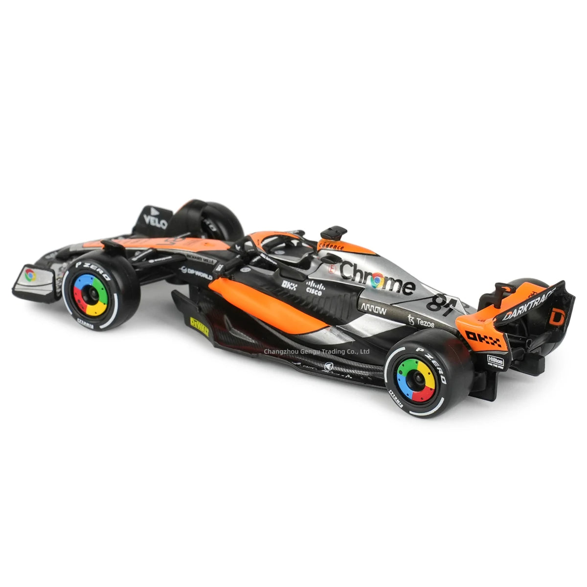 Bburago 1:43 2023 Mclaren MCL60 F1 Formula Car Die Cast Vehicles Collectible Model Racing Toys