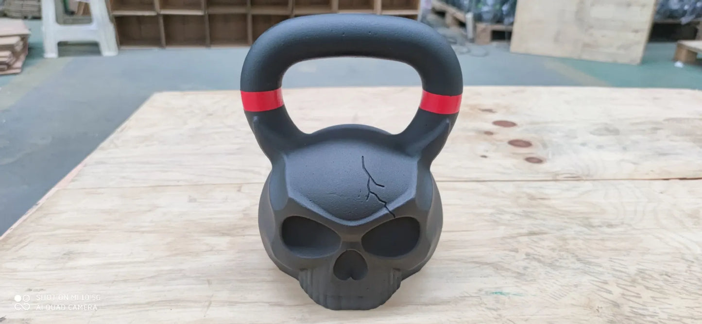 Ghost face Kettlebell Lifting pot Fitness Kettlebells Skull style kettle-bell