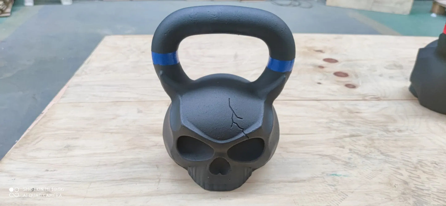 Ghost face Kettlebell Lifting pot Fitness Kettlebells Skull style kettle-bell