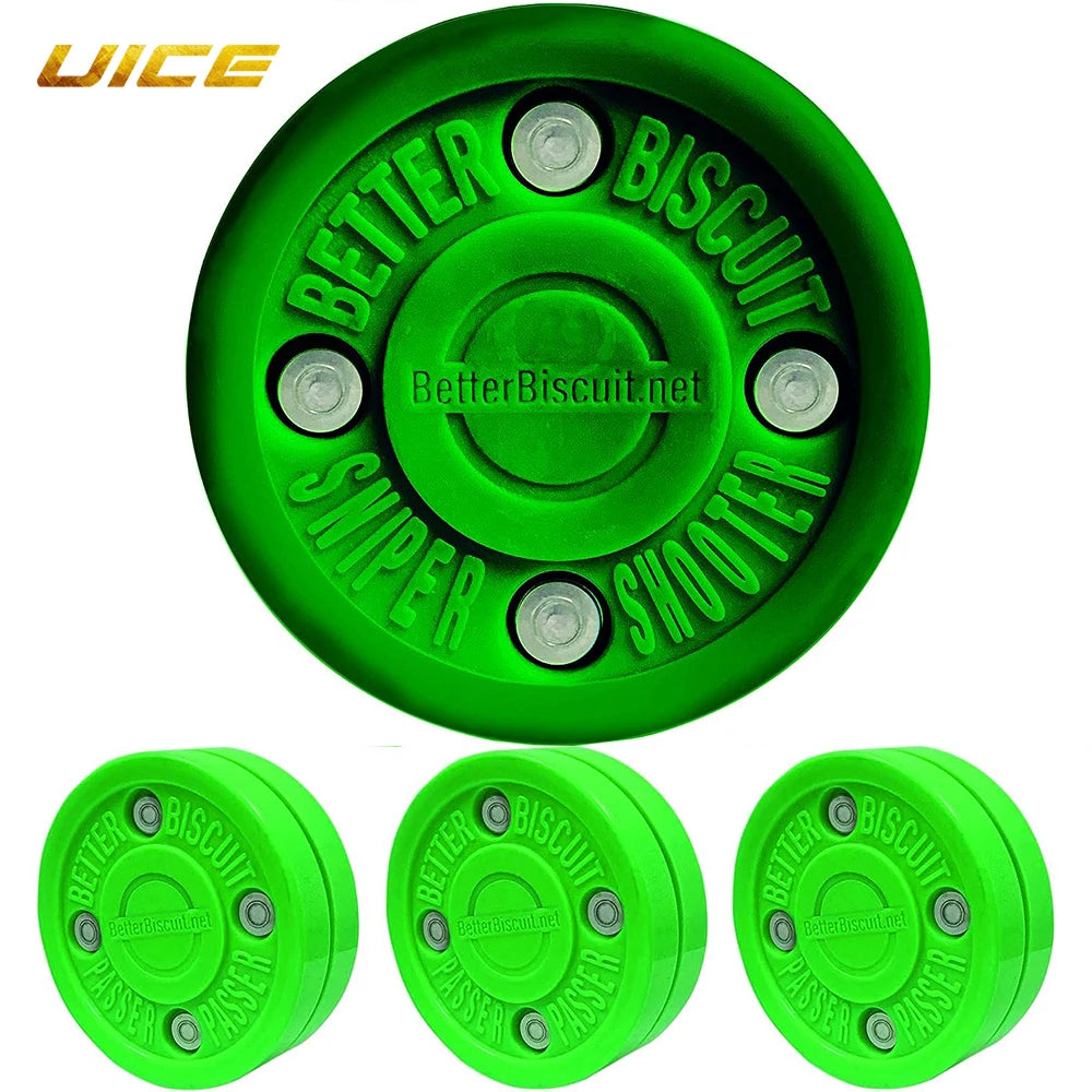 Hockey Stick Roller Ice Hockey Durable High-density Practice Puck Perfectly Balance For Ice Hockey Roller Training