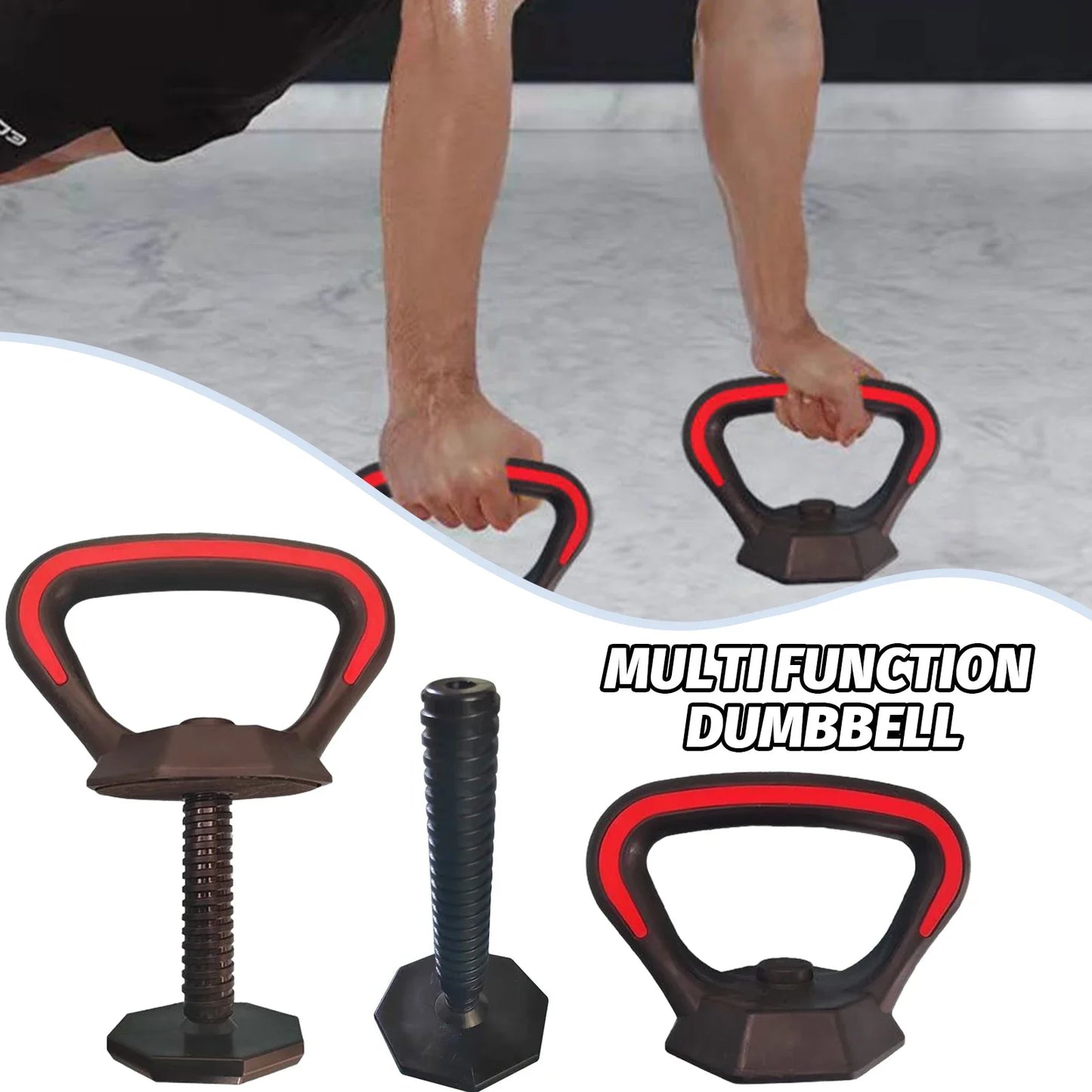 Kettle Bell Grip Dumbbell