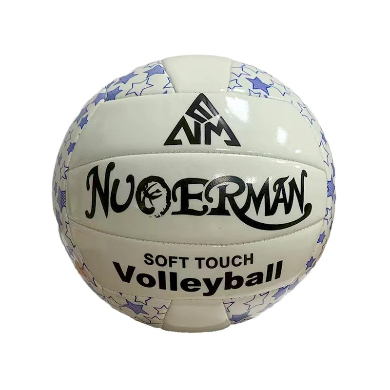 Reflective Night Glowing Size 5 Volleyball Training Match Ball Adults Birthday Gift PU Machine-sewn Volleyball Training Ball