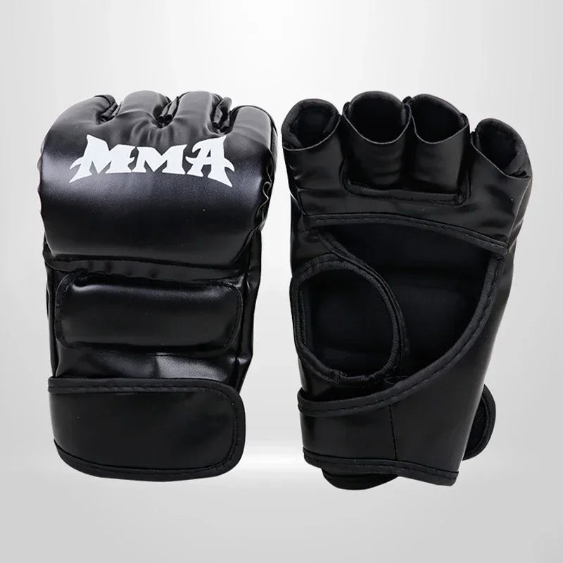 Professional Boxing Training Gloves,Boxing Gloves Man,Half Finger Cushion for UFC MMA Training,Sandbag Knuckles Boxing Equipment