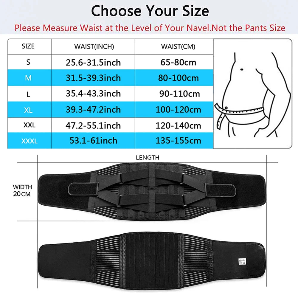 Back Belt Elastic Waist Support