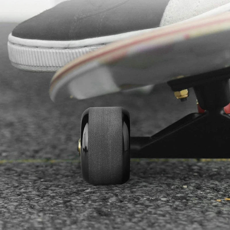 4 Pcs Long Board Wheel Durable 75-85A PU Skateboard Wheels Good Mobile Control Ability Cruising Board Wheel