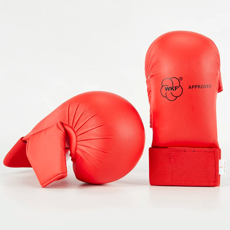 High Quality Adults Kids Karate Gloves Taekwondo Protector Pads Boxing Gloves Kickboxing Muay Thai Sanda MMA Training Equipments