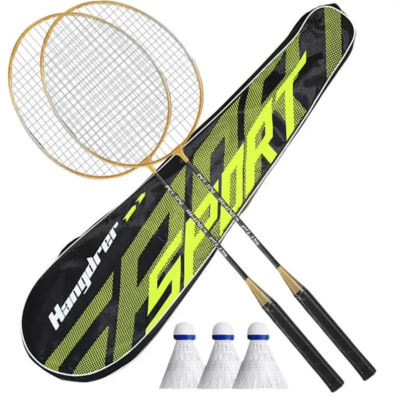 Professional Badminton Rackets Badminton Racquet Set For Training Badminton Equipment Sweat Absorbent For Adults children