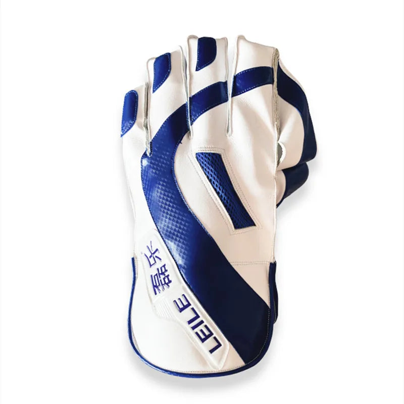 Cricket Keepping Gloves Catcher Protective Slip Breathable Portable Palm Sucker Sport Leather Hand Protectors