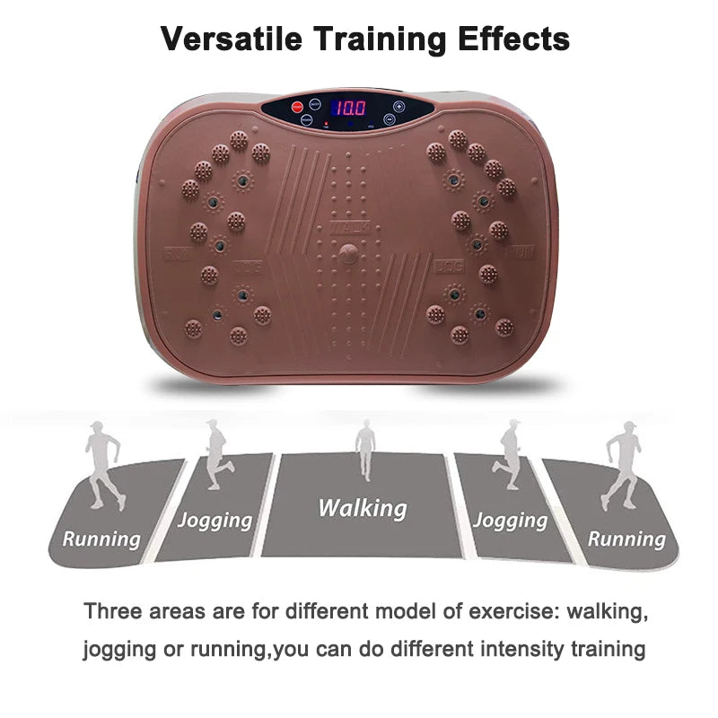 Vibration Platform Machine Fat Burning Slimming Lazy Weight Loss Shaking Workout Ultimate Oscillating Device