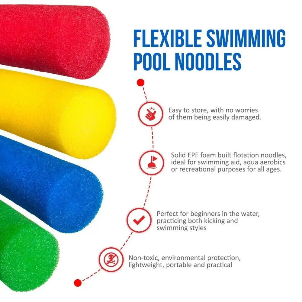 Swimming Pool Noodle Float Aid Swim Noodles Ring Foam Buoyancy Stick Useful For Kids Adult Pool Accessories