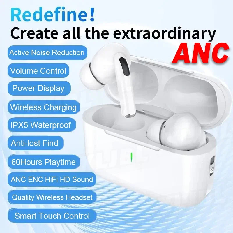 Air Pro 2 ear Pods Bluetooth Earfphone Buds for xiaomi