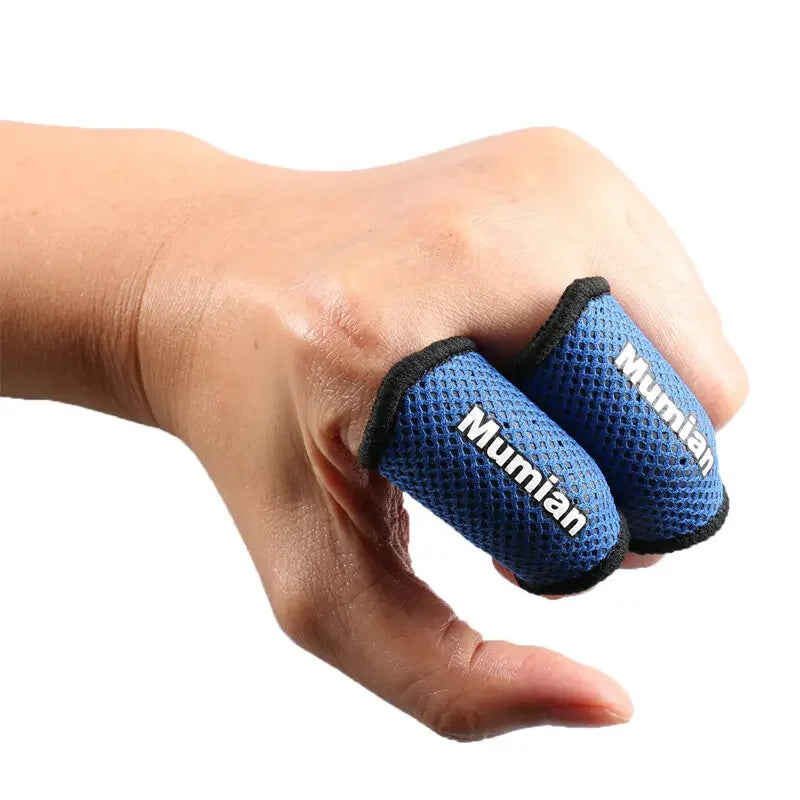 CEOI GWOK 2PCS Stretchy Finger Sleeve Support Wrap Arthritis Guard Volleyball Basketball Sports -intl