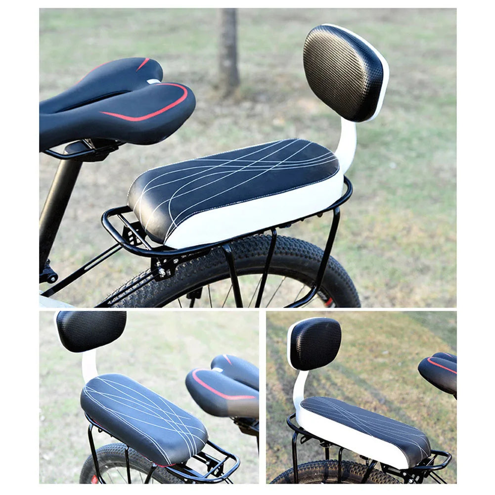 Brand New Soft Bike Saddle Cycling Saddle Bicycle Accessories Bicycle Rear Saddle Bicycle Seat With Handle And Pedals