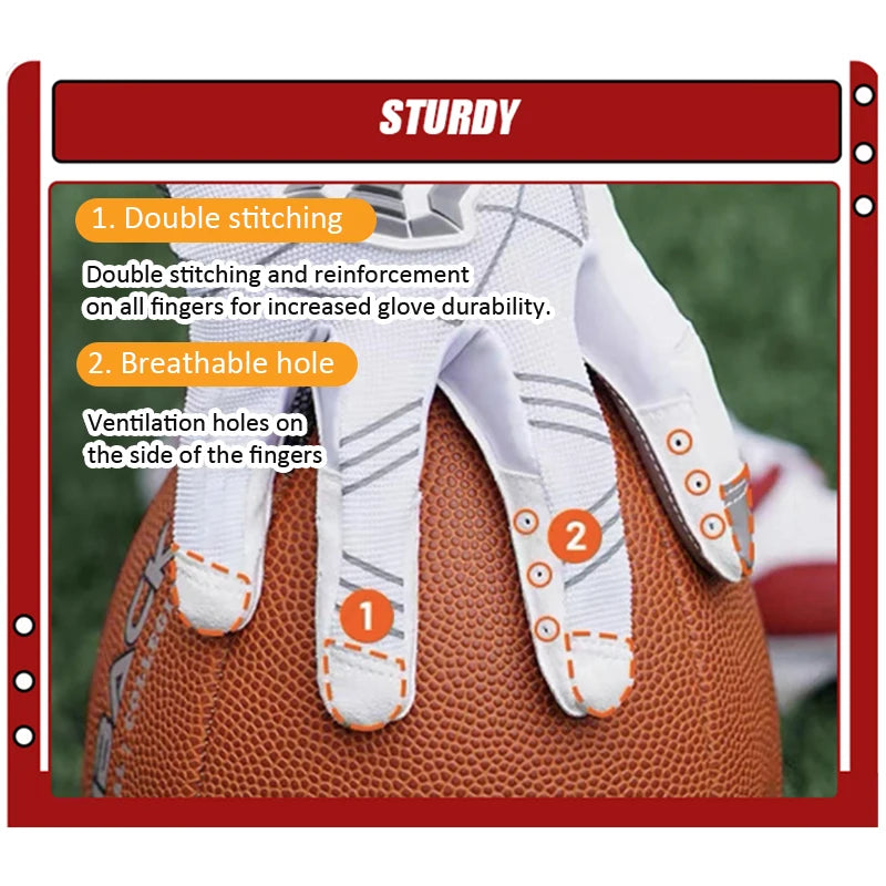 American Football Anti-Impact Ultra-Stick Gloves