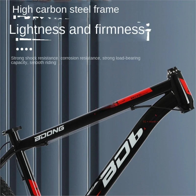 Cooya New Mountain Sports Bike Adult 24 "26" Men And Women Variable Speed Mountain Bike 27 Speed Trail Bike The Bike Is Light