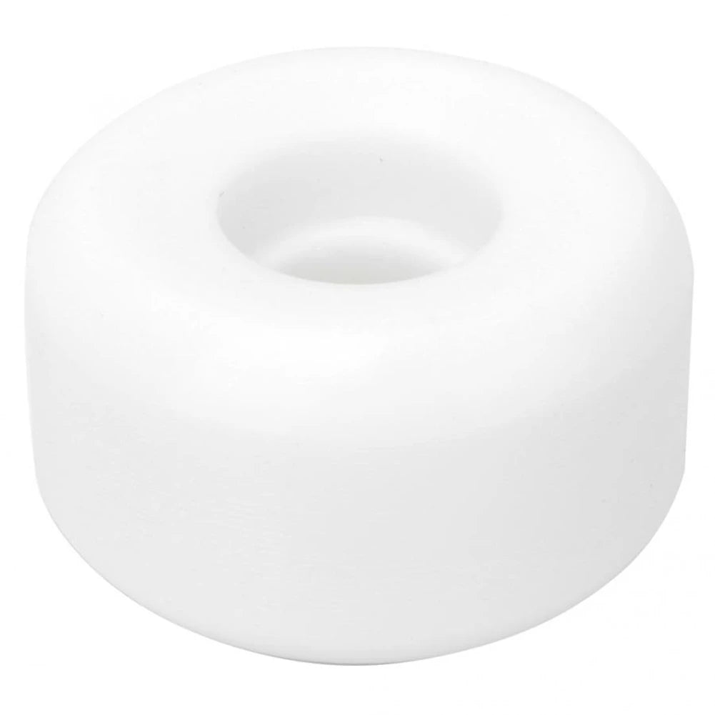 4Pcs Skateboard Wheels Longboard Wheels 78A Low Noise Wear-Resisting Road Field Skating 70% Springback 55X32mm(White)