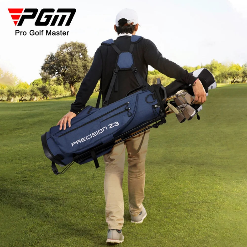 PGM Golf Bag Large Capacity Stand Bag Golf Sports Accessories Lightweight Waterproof Club Bag Can Pack a Full Set of Clubs