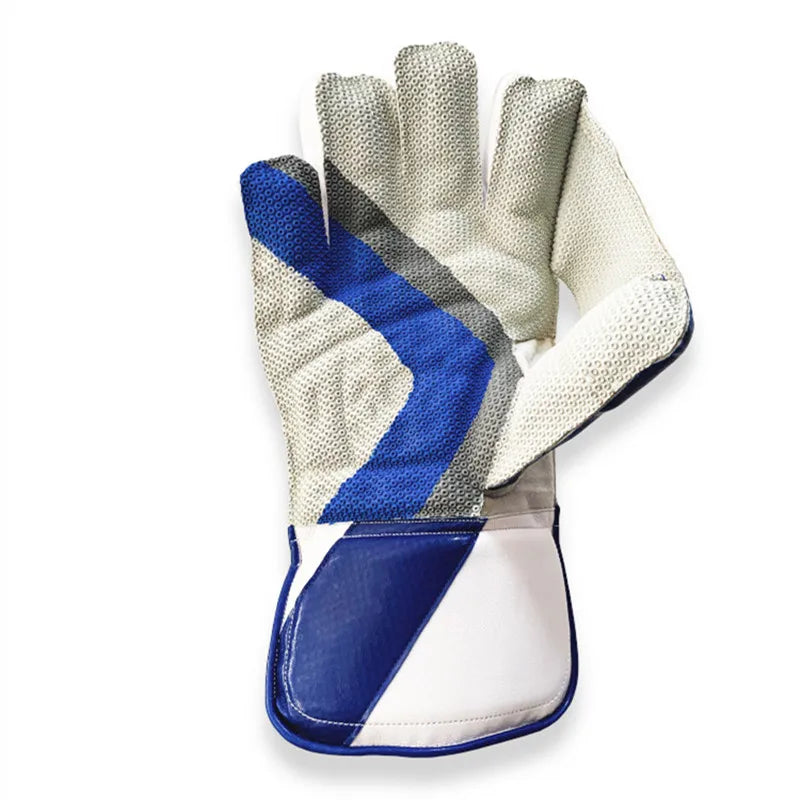 Cricket Keepping Gloves Catcher Protective Slip Breathable Portable Palm Sucker Sport Leather Hand Protectors