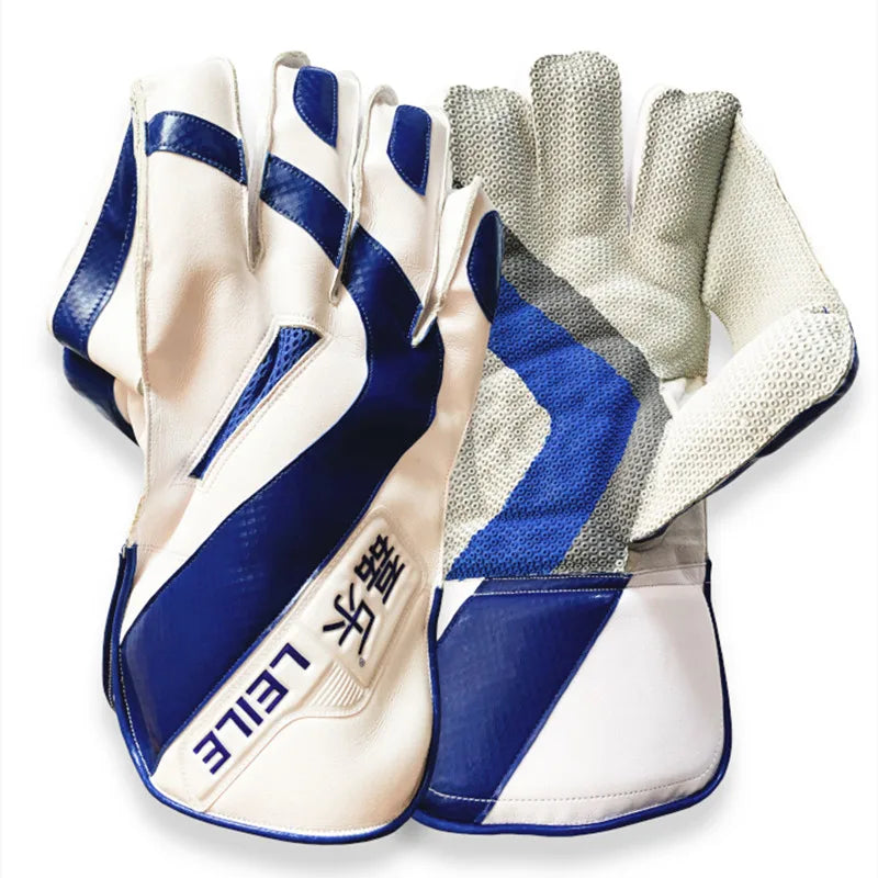 Cricket Keepping Gloves Catcher Protective Slip Breathable Portable Palm Sucker Sport Leather Hand Protectors