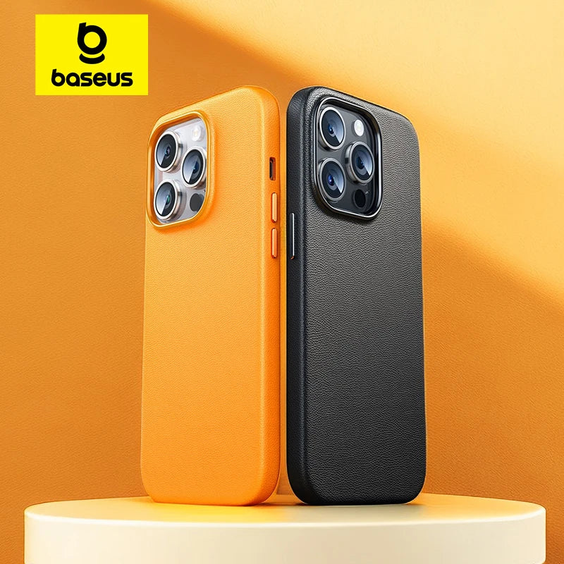 Leather Magnetic Case for iPhone 15 14 13